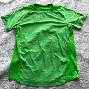 Lime Green Under Armour Athletic Shirt